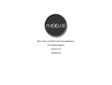Tablet Screenshot of nexus-interactive.gr